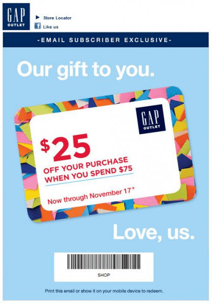 Coupon Email